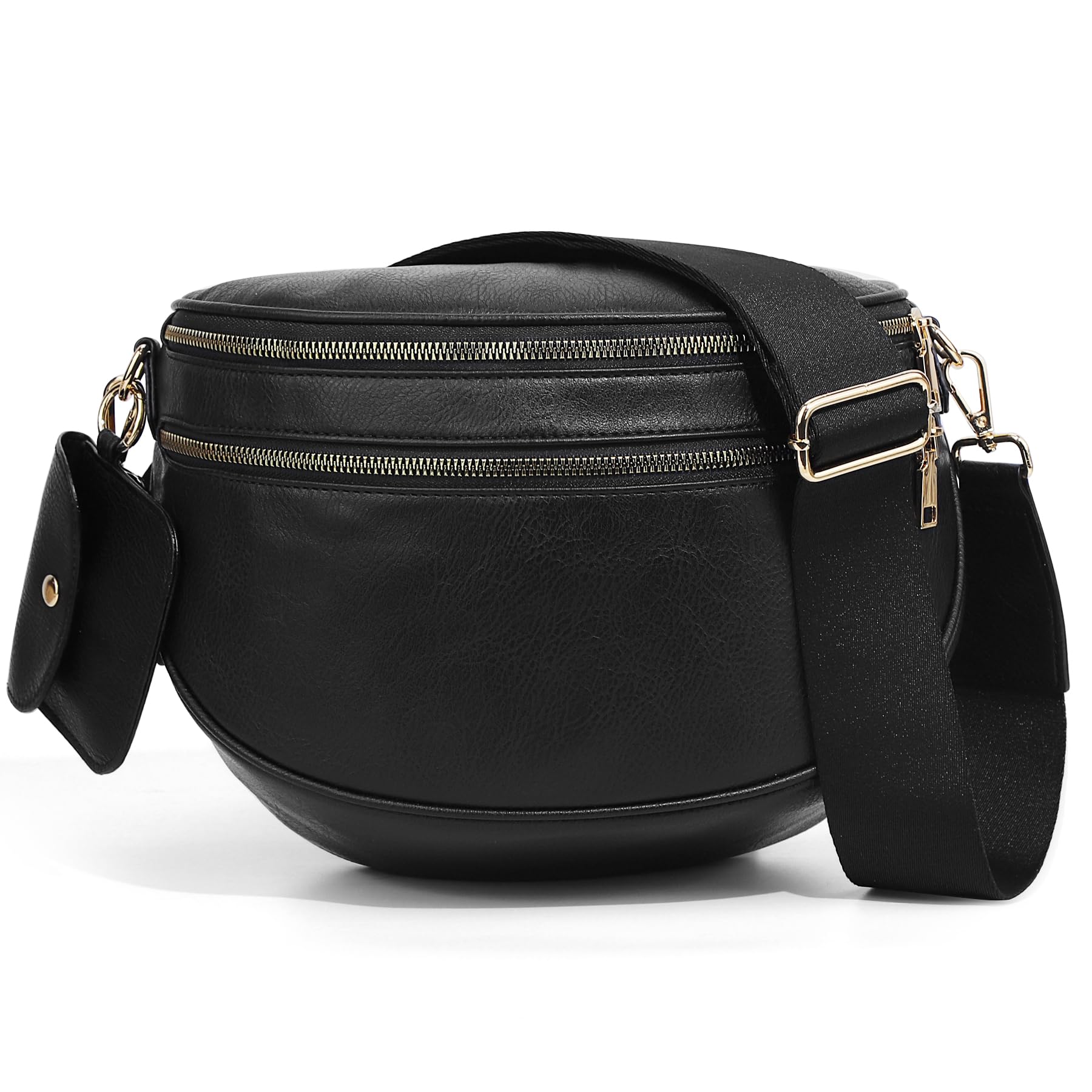 Olivia & Claire Checkered Crossbody Bum Bag