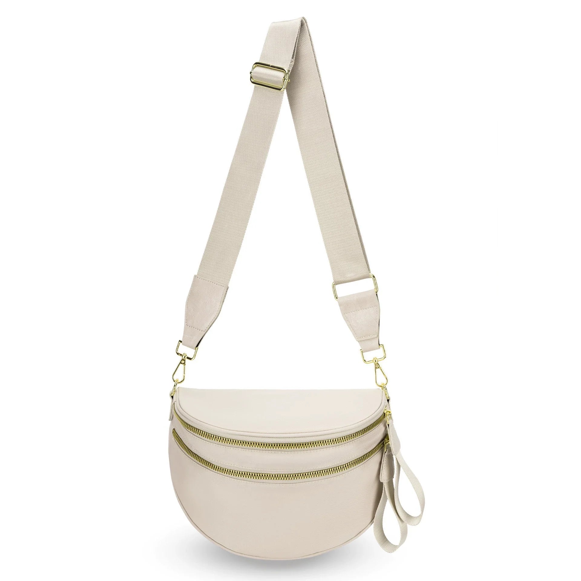 Olivia & Claire Checkered Crossbody Bum Bag