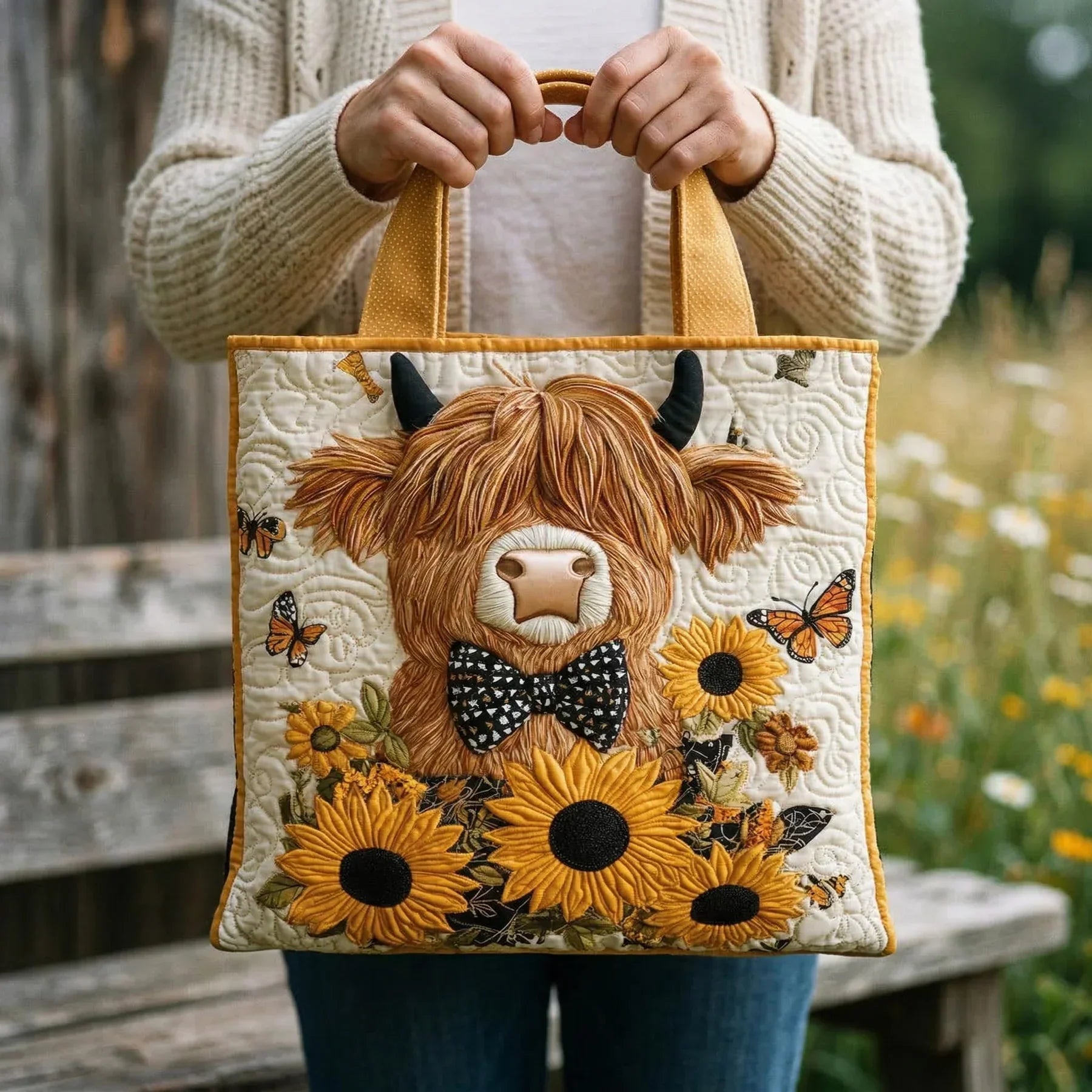 HANDMADE BAG - MOUNTAIN COW