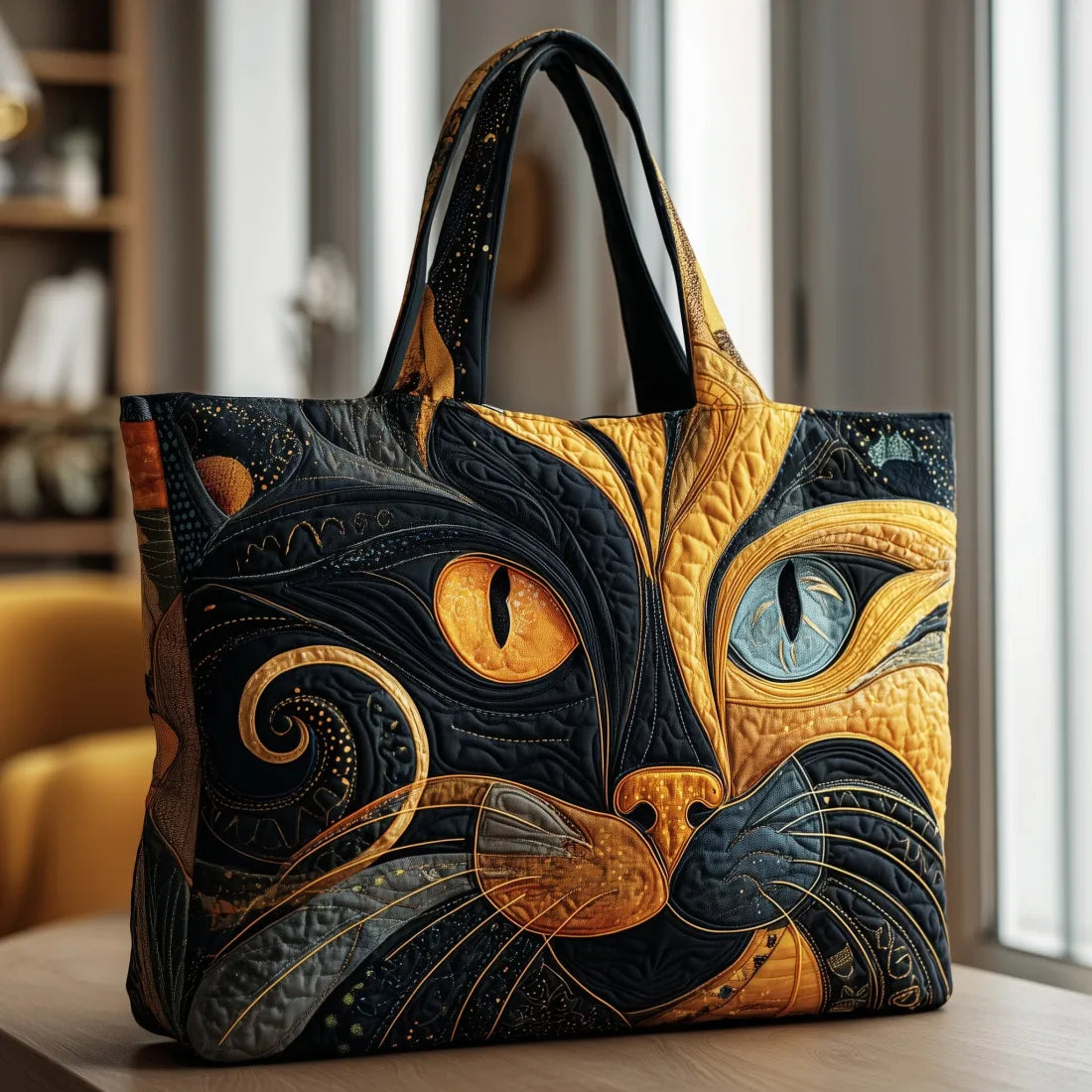 HANDMADE BAG - THE MYSTERIOUS CAT