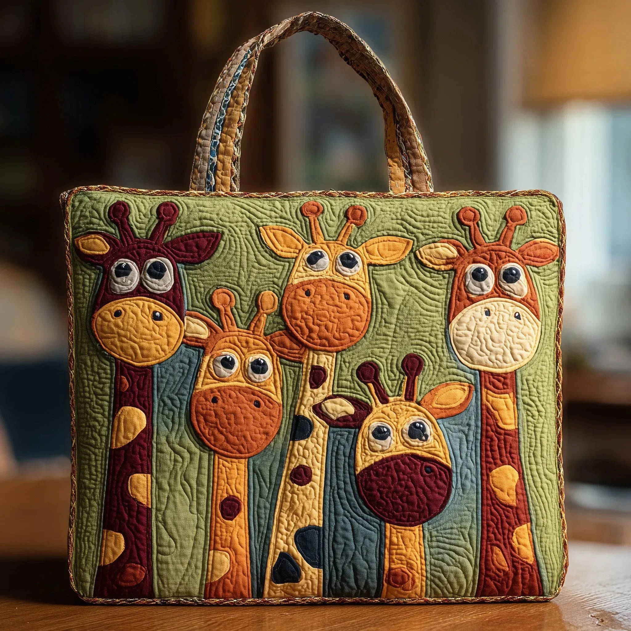 HANDMADE BAG - THE HAPPY GIRAFFE