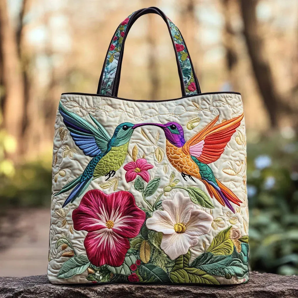 HANDMADE BAG - HUMMINGBIRD