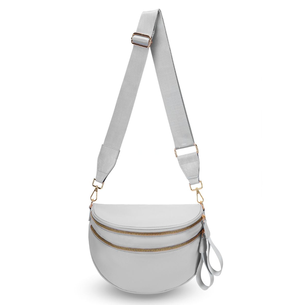Olivia & Claire Checkered Crossbody Bum Bag