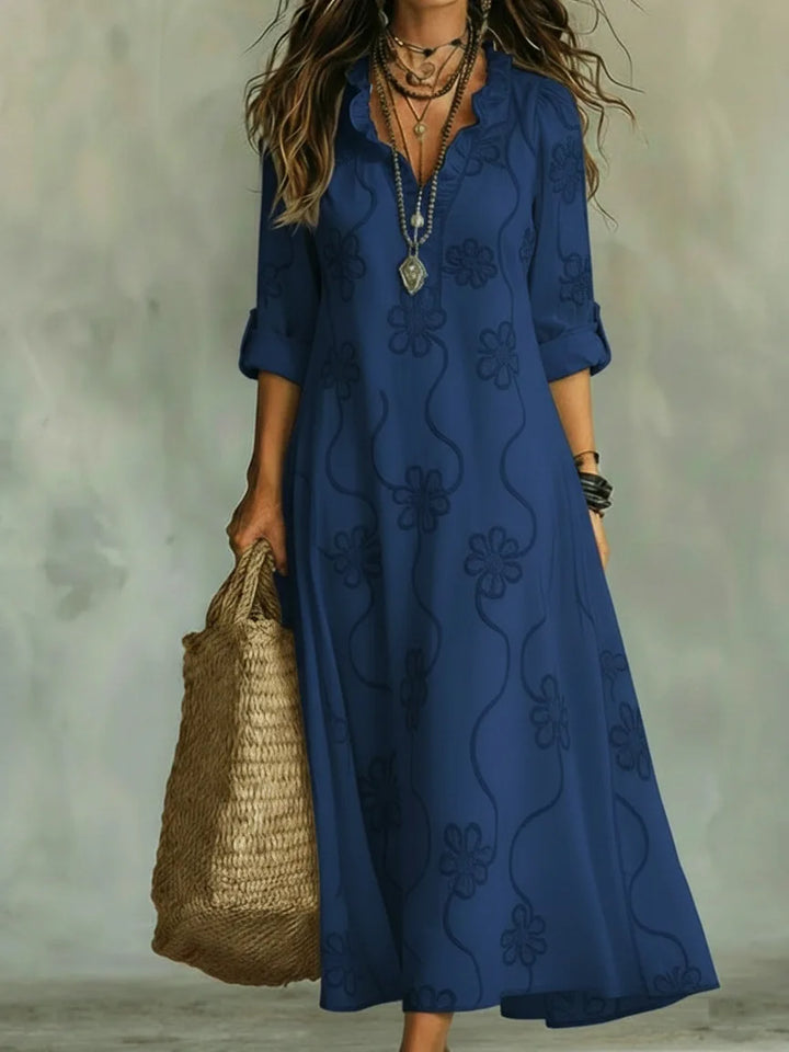 Sienna™ | Belly-Camouflaging Floral Summer Dress
