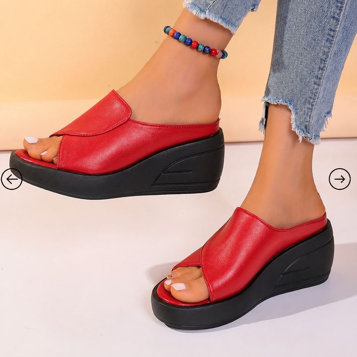Celine™ | Orthopedic Slip-on Wedge Sandals